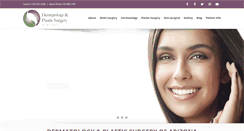 Desktop Screenshot of dermplasticsaz.com